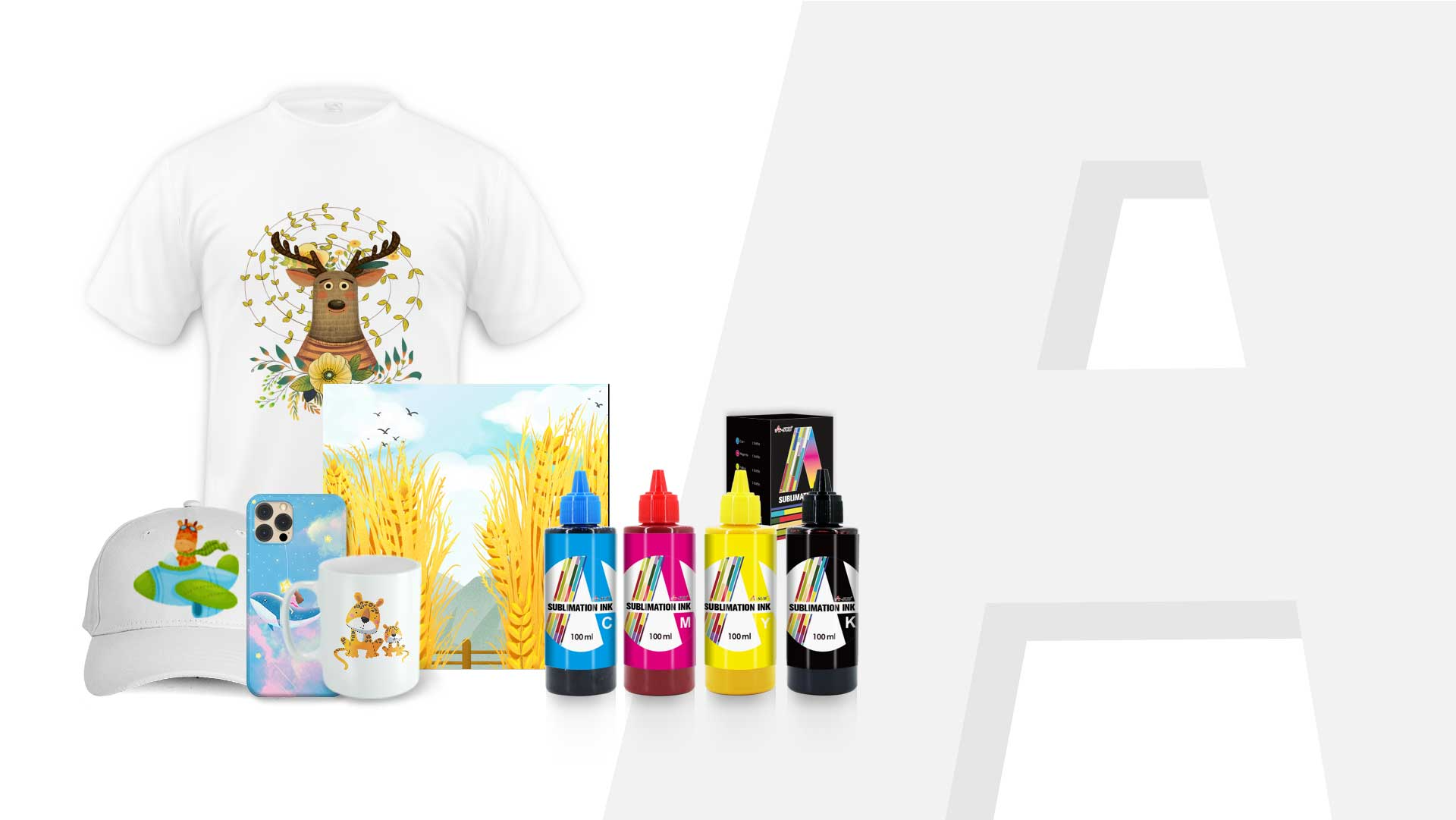 Sublimation Ink 100ml*4
