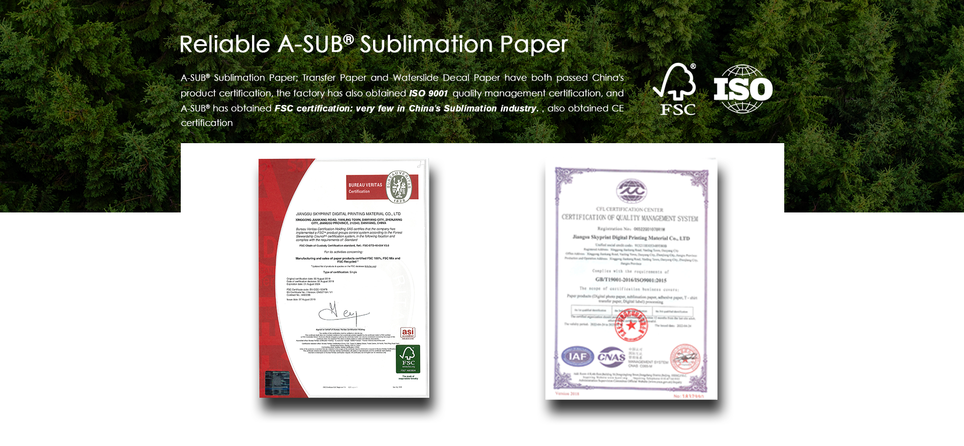 FSC & ISO moblie