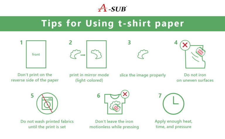 What Are The Composition Differences Between Sublimation Paper And T-shirt  Transfer Paper?