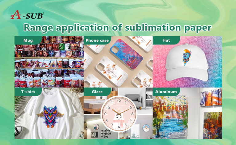 range of sublimation paper