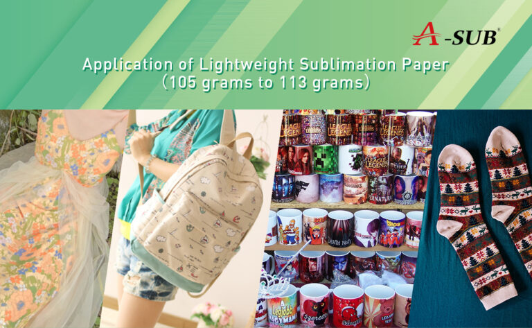 Application of Lightweight Sublimation Paper