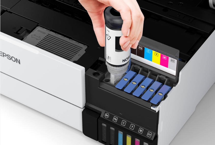 A-SUB Clear Sticker Paper Waterproof for Inkjet Printer